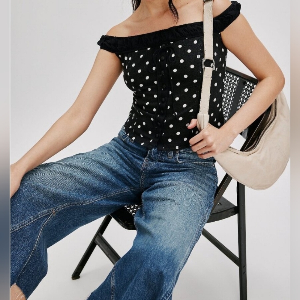 Free People Sophia Printed Top